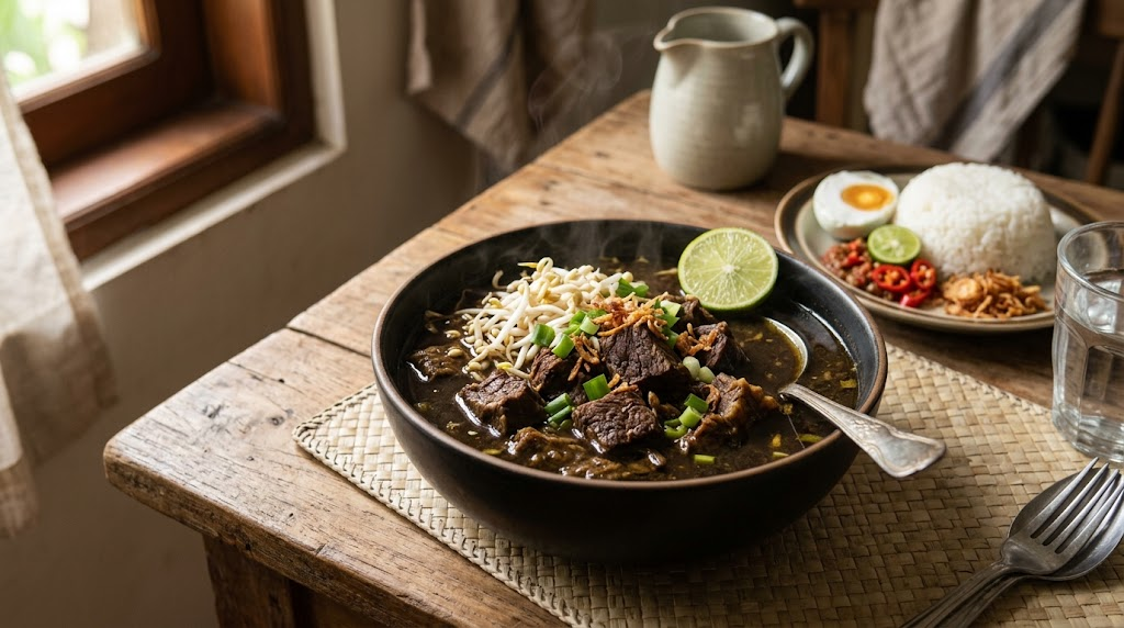 Keunikan Kluwek dalam Kuah Rawon